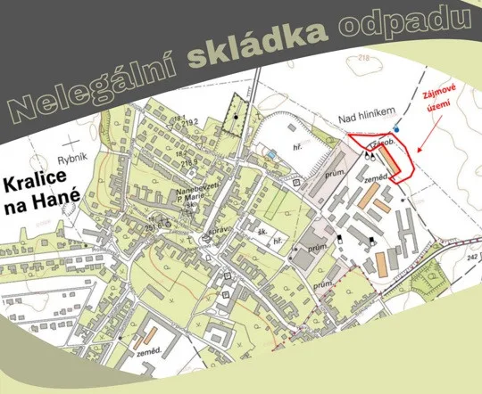 Za skládku nebezpečného odpadu na Prostějovsku dostala jednatelka firmy podmínku