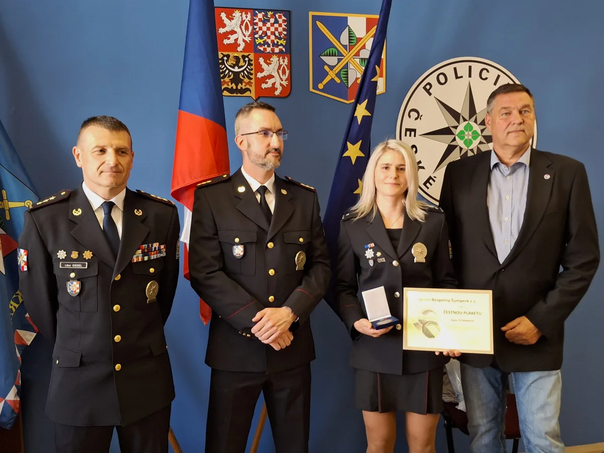 Ocenění pro policistku ze Šumperka. V Alpách zachránila dva horolezce