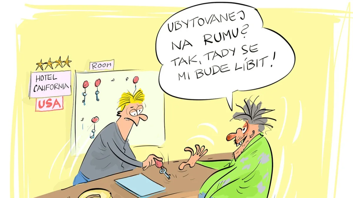 ORAŽENÉ OBRÁZKY: Dubnová dávka vtipů od kreslíře Jana Tatarky