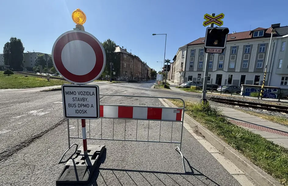 Blíží se další uzavírka Rooseveltovy ulice. Opravena bude křižovatka s Polskou