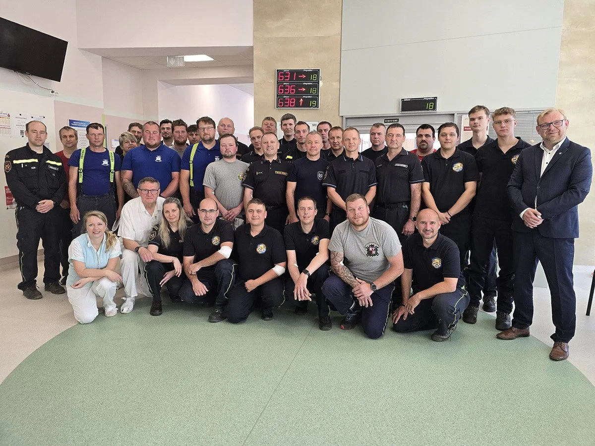 Hasiči v Přerově pokořili rekord dárcovské kampaně, v úterý se zapojilo 17 prvodárců