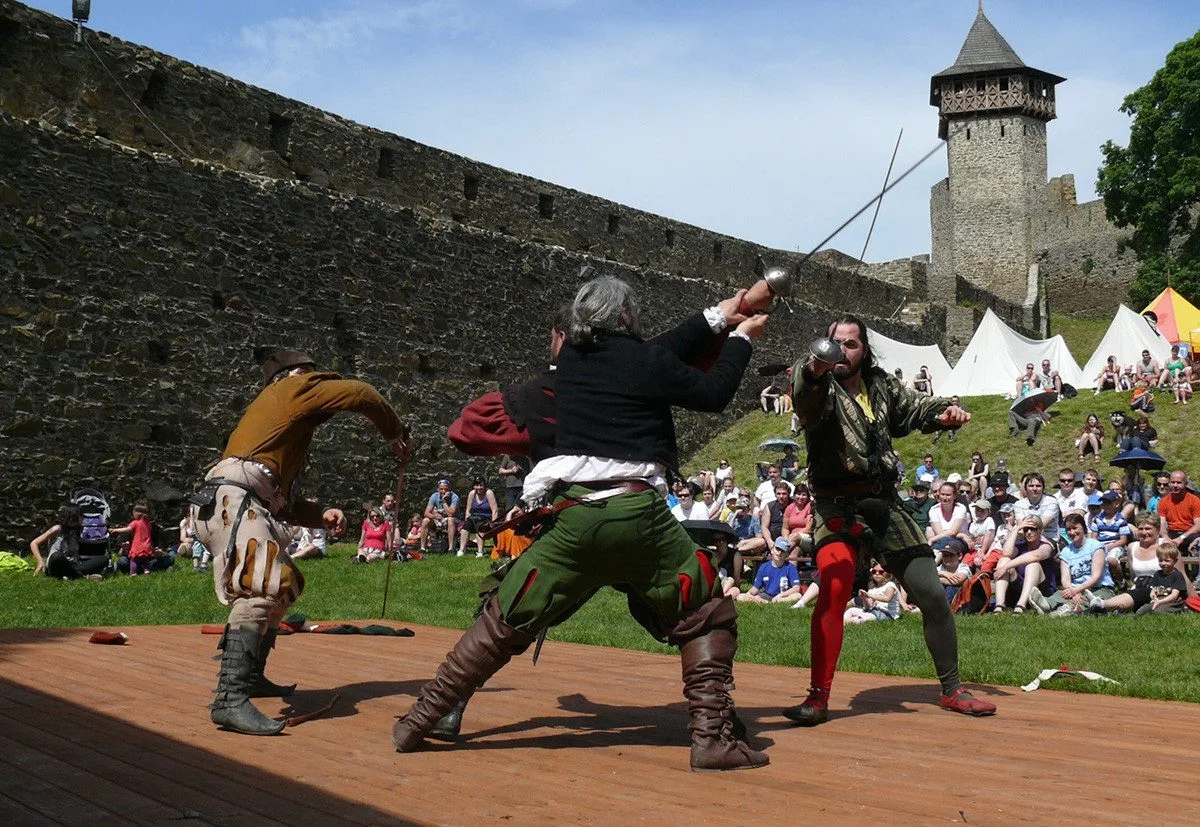 Festival vojenské historie na hradu Helfštýn
