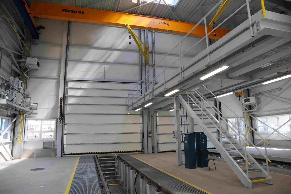 Opravna Stadlerů v Šumperku se prodloužila. České dráhy investovaly 50 milionů
