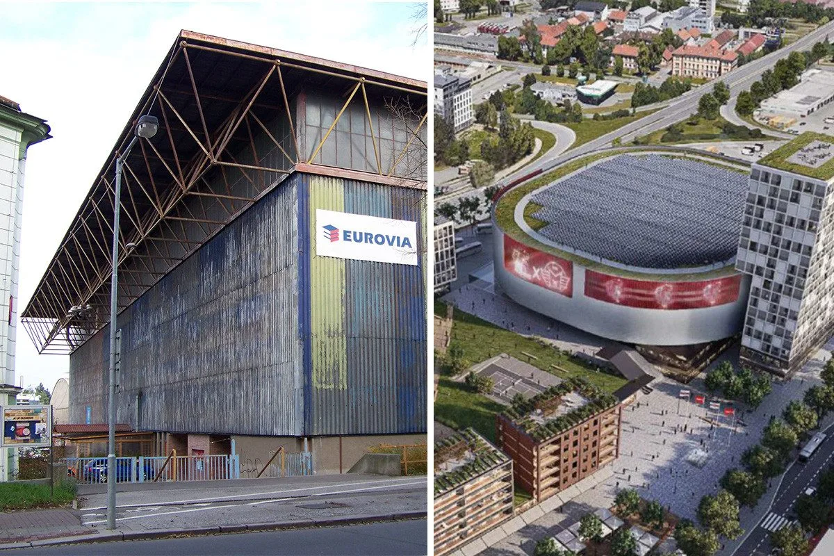 Olomoučtí hokejisté sídlí v letitém zimním stadionu v Hynaisově ulici, město jedná o výstavbě nové haly se soukromým investorem