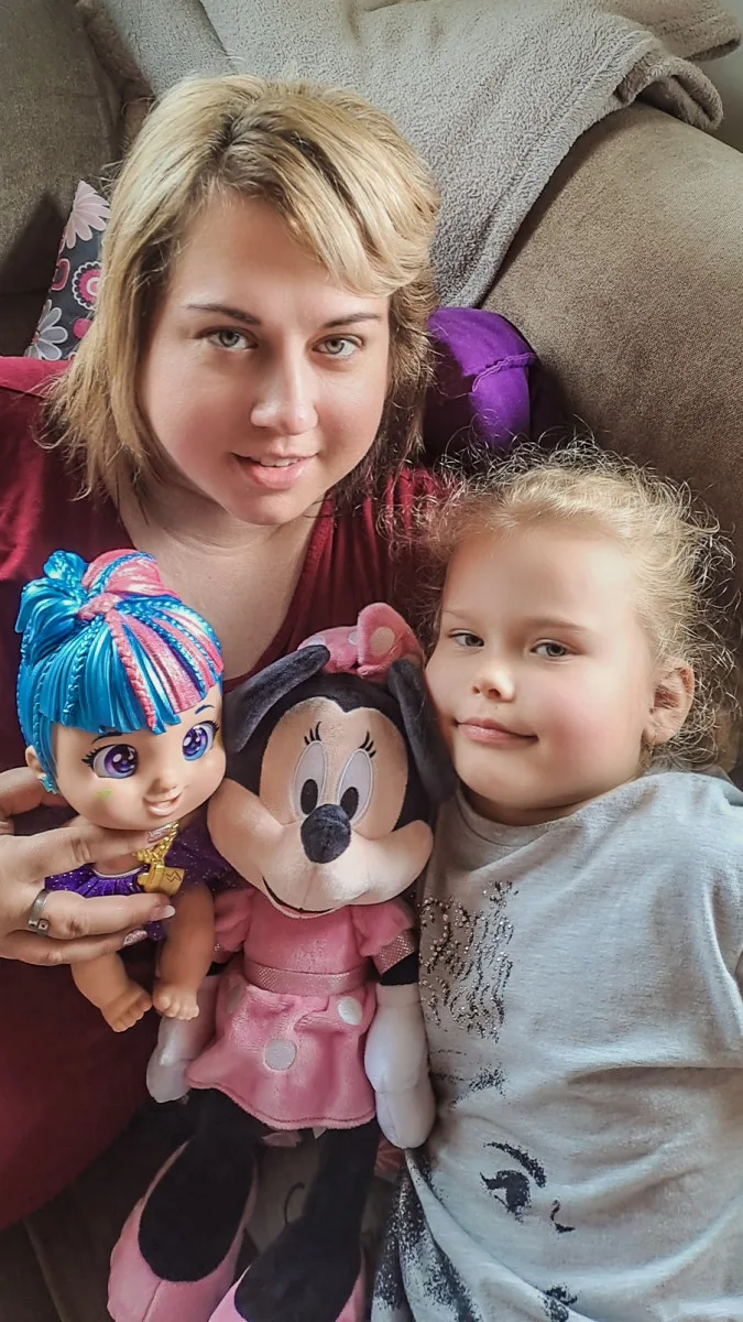 Na skok do nemocnice. Odstranění mandlí, zmrzlina a pětiletá Natálka ve stejný den jela domů
