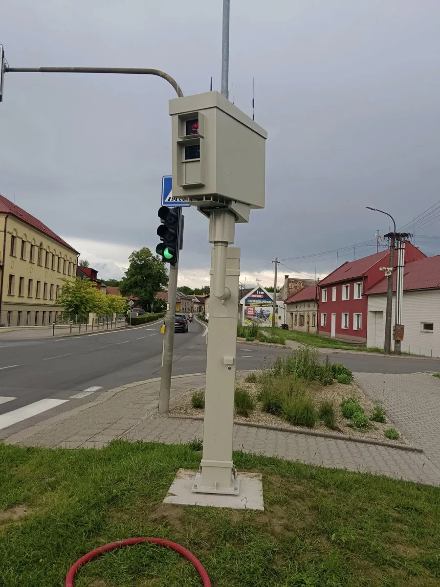 Nový radar v obci Kokory nedaleko Přerova