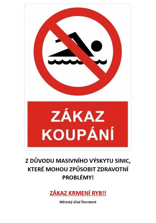 Voda na Plumlově a na Poděbradech je v pořádku. Sinice jsou ovšem v jezírku u Dalova