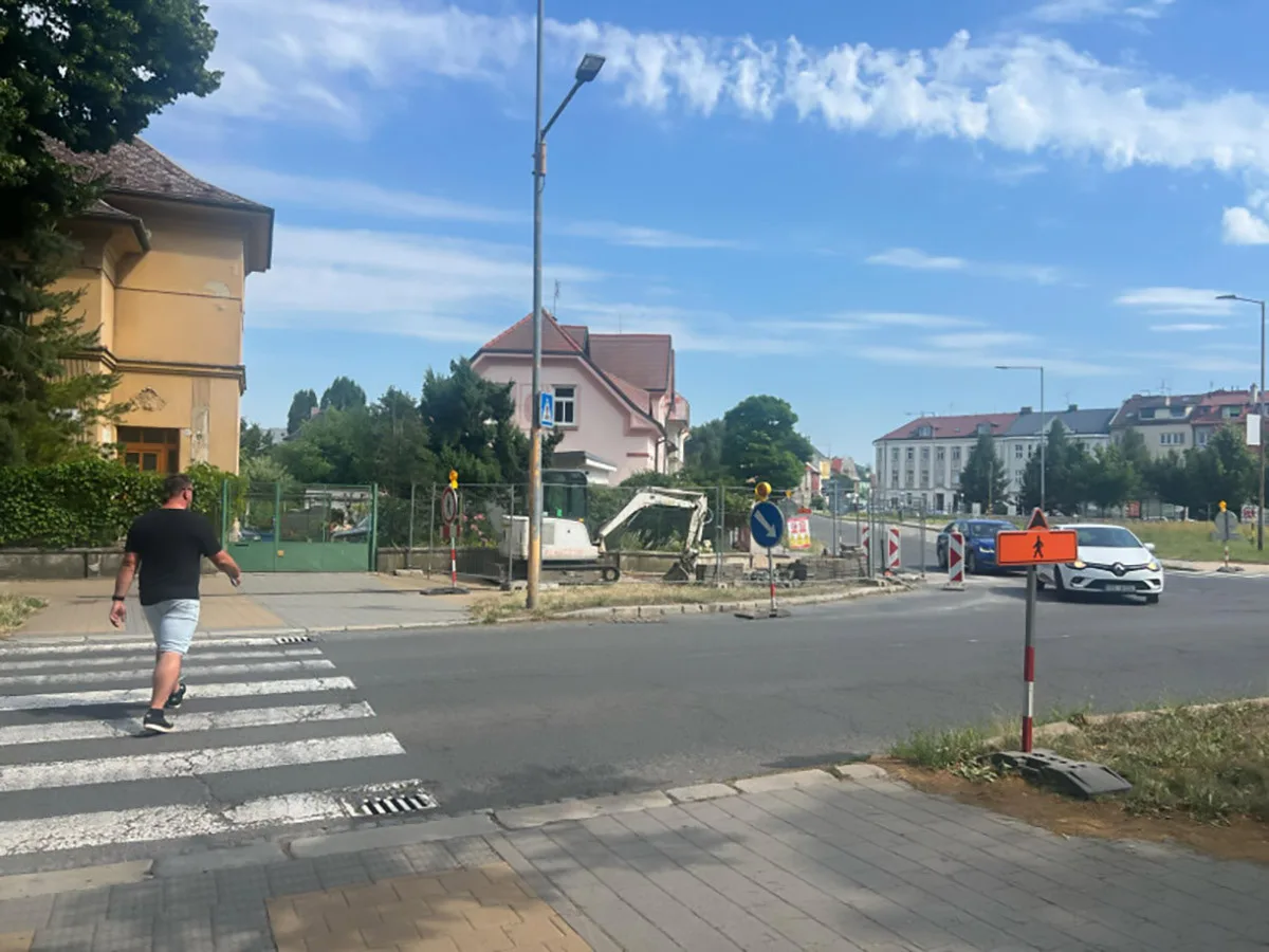 Křižovatka ulic Rooseveltova a Polská projde od poloviny července rozsáhlou opravou