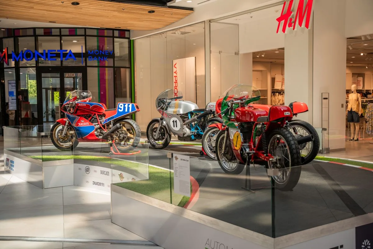 Kultovní motocykly Ducati oživí léto v Šantovce