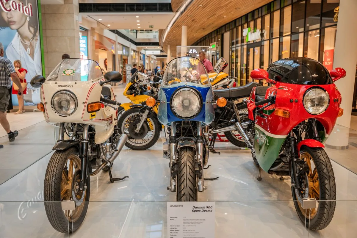 Kultovní motocykly Ducati oživí léto v Šantovce