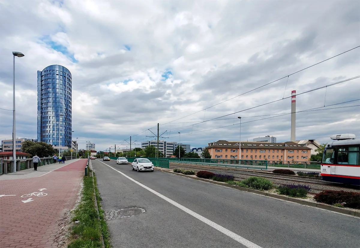 Třída Kosmonautů v Olomouci - ilustrační foto