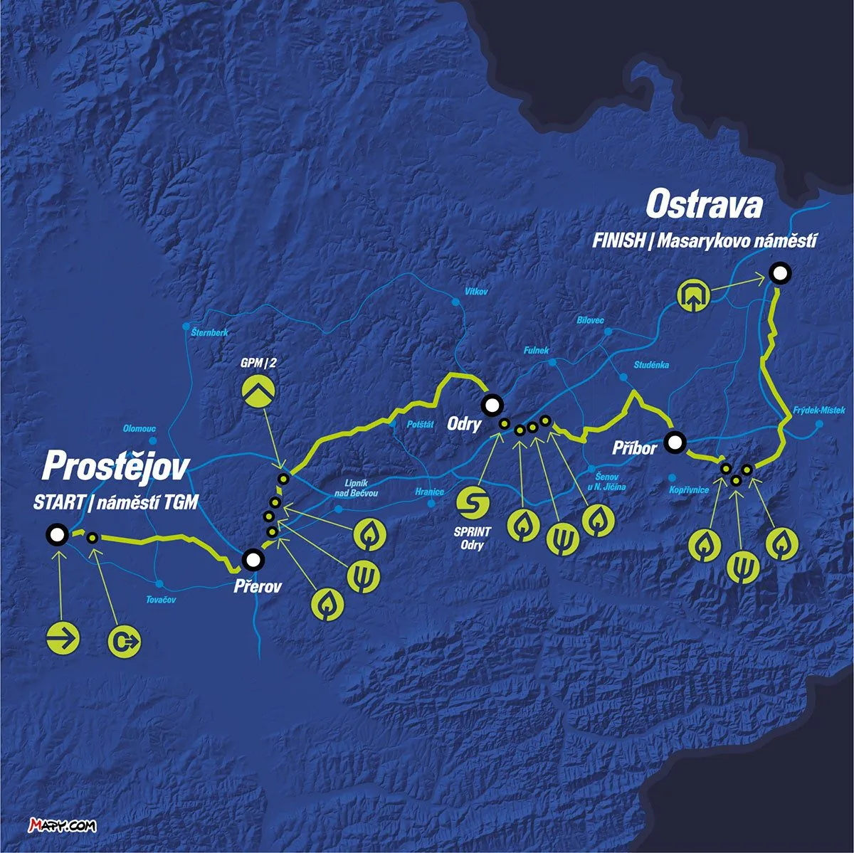 3. etapa Czech Tour 2025