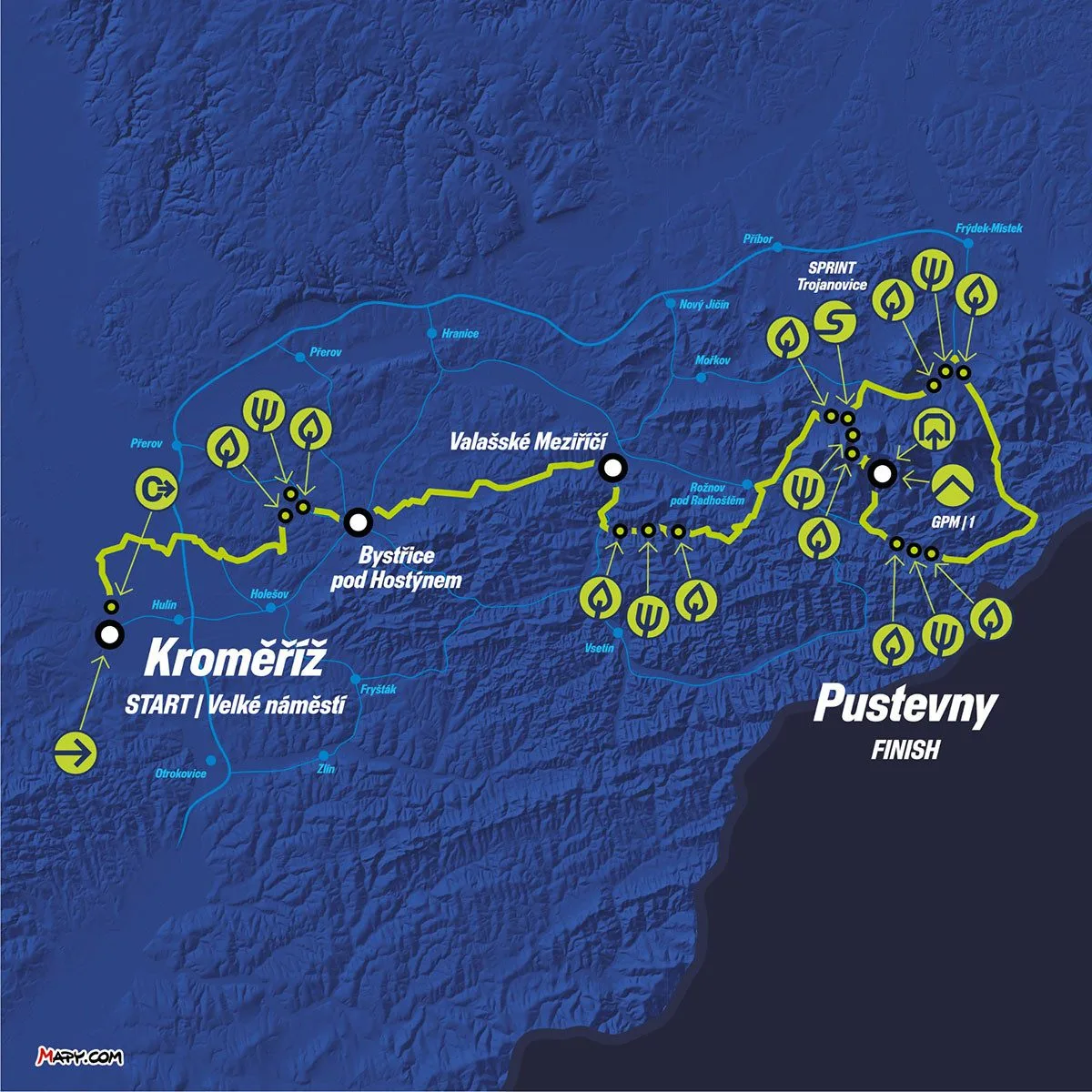 4. etapa Czech Tour 2025