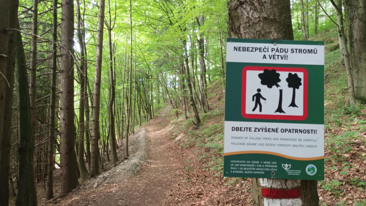 TIP NA VÝLET: Zkamenělý zámek nabízí procházku čarokrásným údolím. Bonusem jsou jeskyně