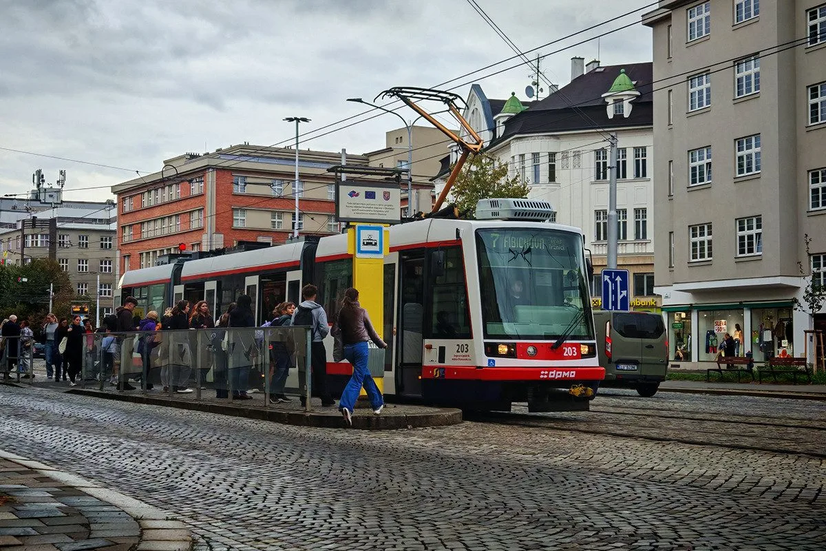 Tramvaj typu Astra v Olomouci - ilustrační foto