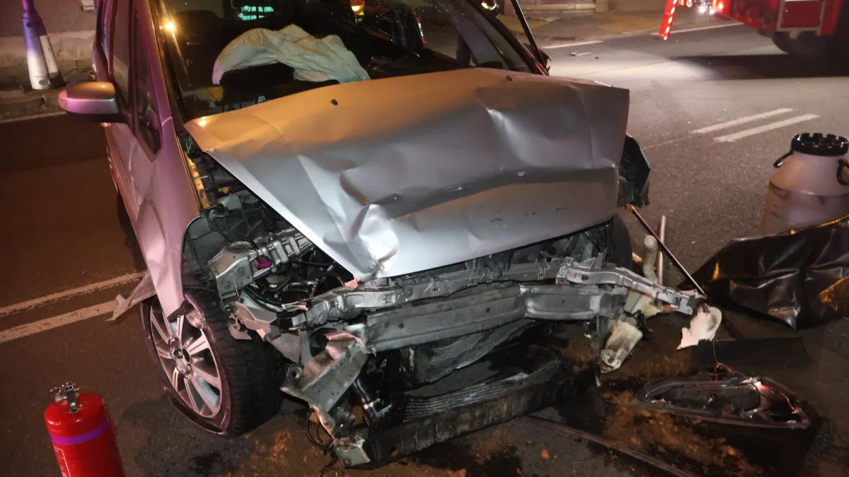 Se dvěma a půl promile vletěl u Hornbachu do dalšího autoa. Zranil dvacetiletého řidiče