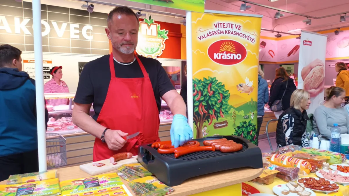Den regionálních výrobců provoněl supermarket Terno Olomouc. Grilovalo se a vařilo