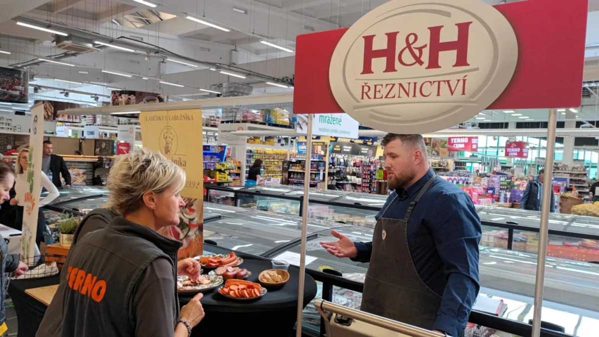 Den regionálních výrobců provoněl supermarket Terno Olomouc. Grilovalo se a vařilo