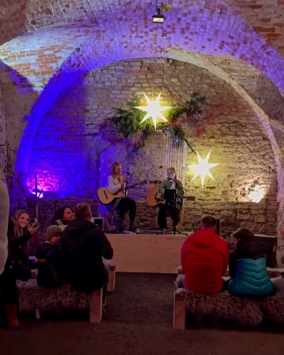 Za punčem i koncerty do podzemí. V Olomouci předvánočně ožil unikátní prostor pod klášterem