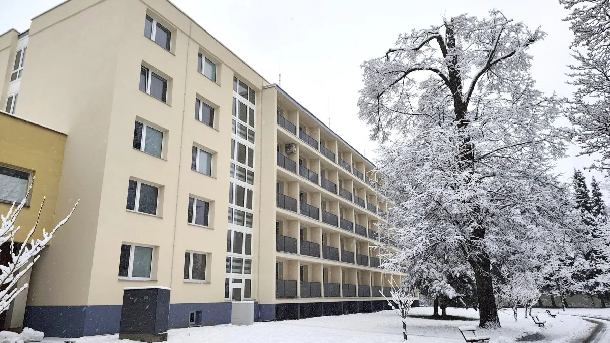 Pavilon B Nemocnice AGEL Jeseník po letošní proměně