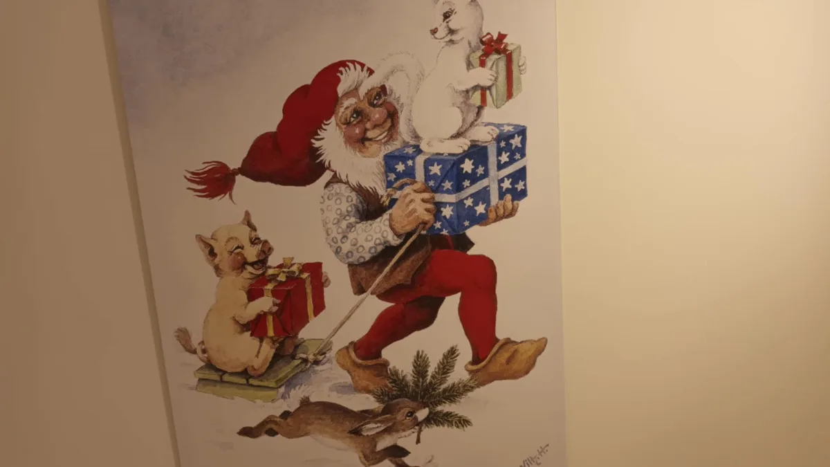 FOTO: Kapustový stromek, skřítci a pohádky. Výstava o Andersenovi přibližuje Vánoce v Dánsku