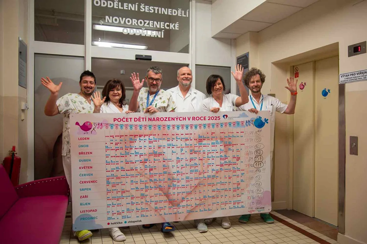 Proti klesajícímu trendu. V Olomouci se loni narodilo více miminek než v roce 2024