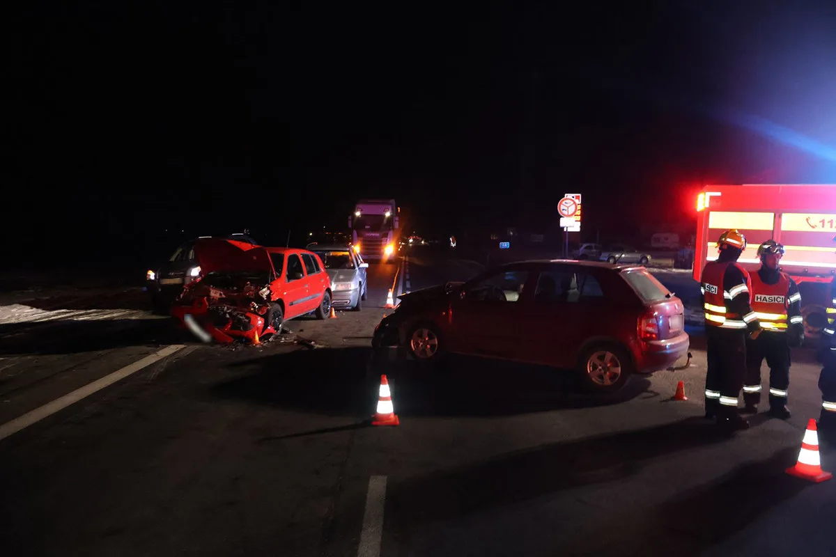 Dopravní nehoda na silnici I/46