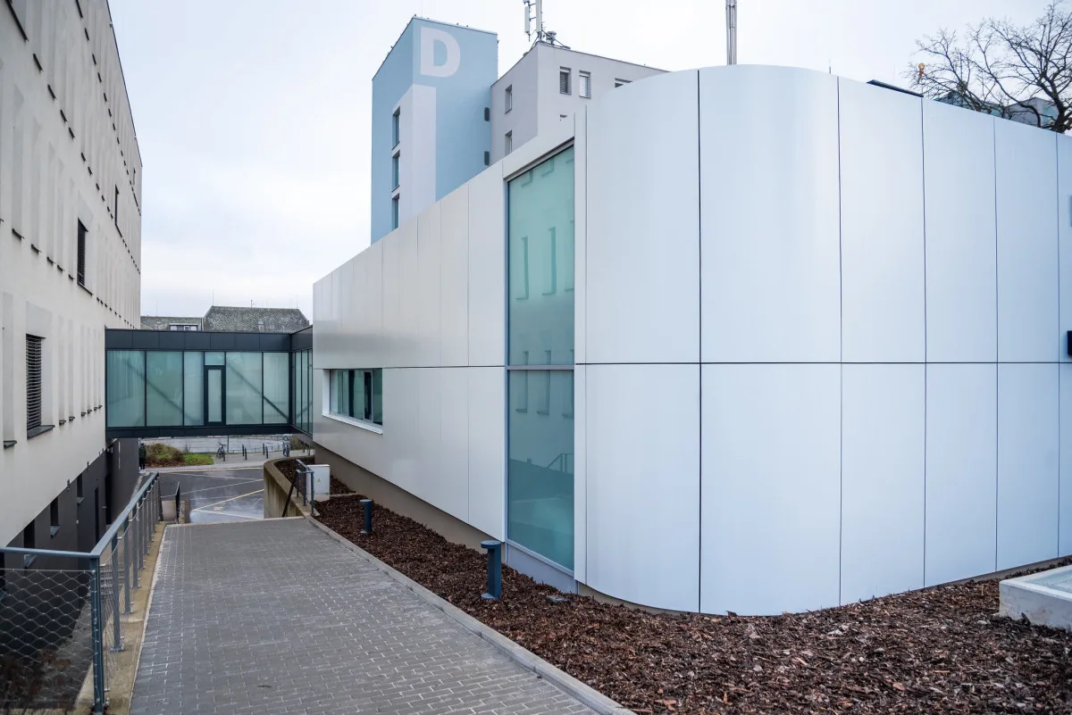 Detailní zobrazení cévního systému. FN Olomouc otevřela nový pavilon za 130 milionů