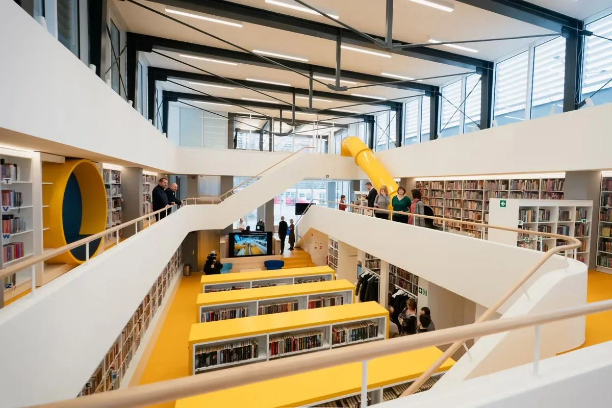 V Olomouci otevřela moderní knihovna Kotelna