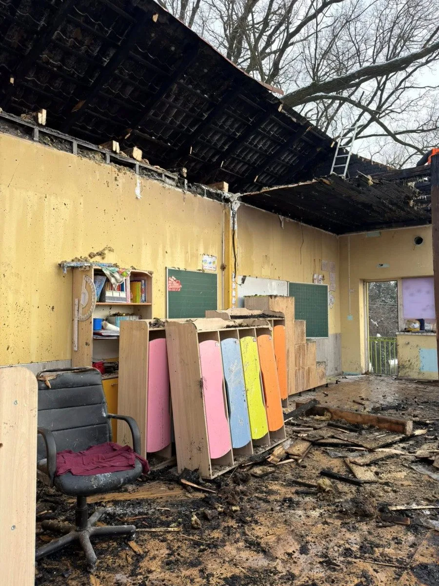 Olomoucké arcibiskupství pomůže obnovit vyhořelou ukrajinskou školu. Věnuje milion korun