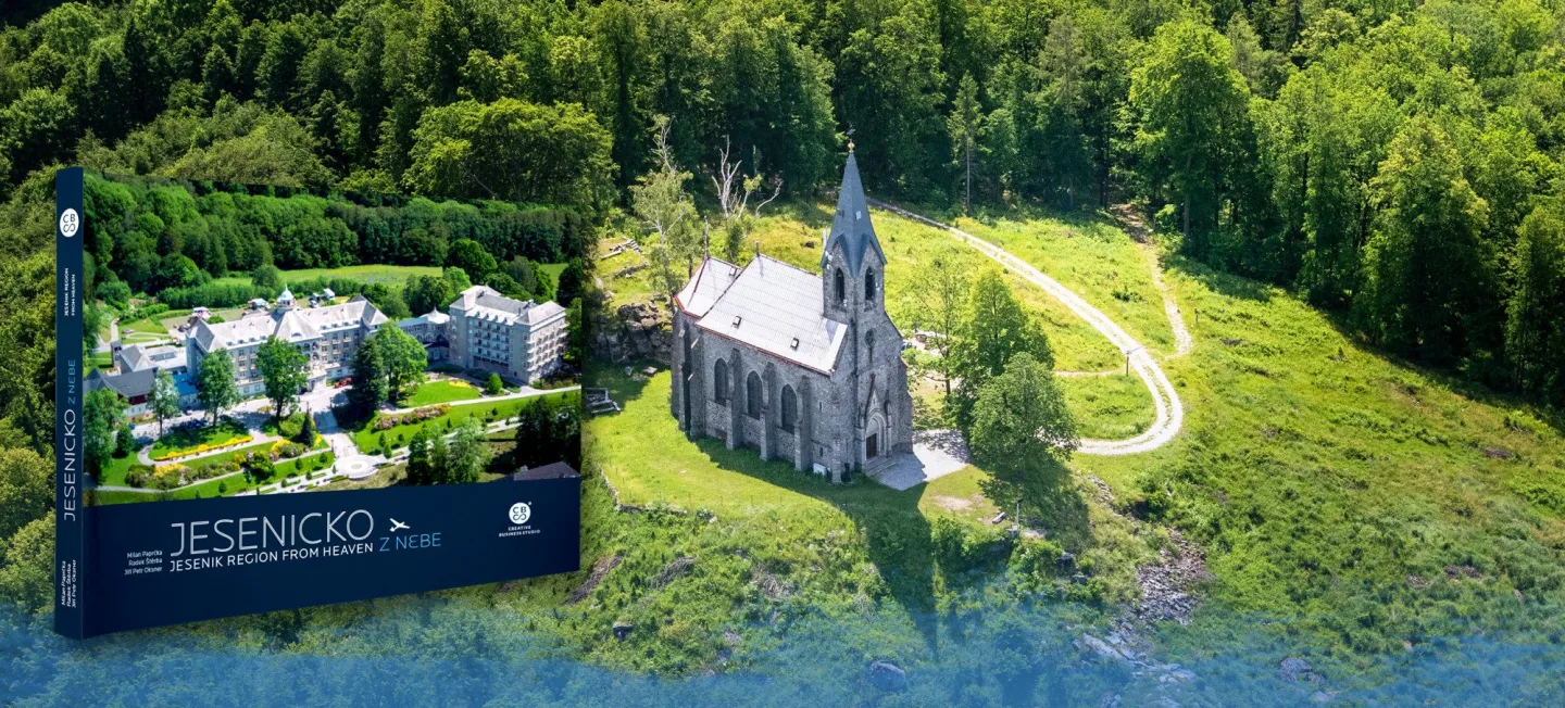 FOTOGALERIE: Jesenicko z ptačí perspektivy, nová kniha přináší letecké snímky. Podívejte se
