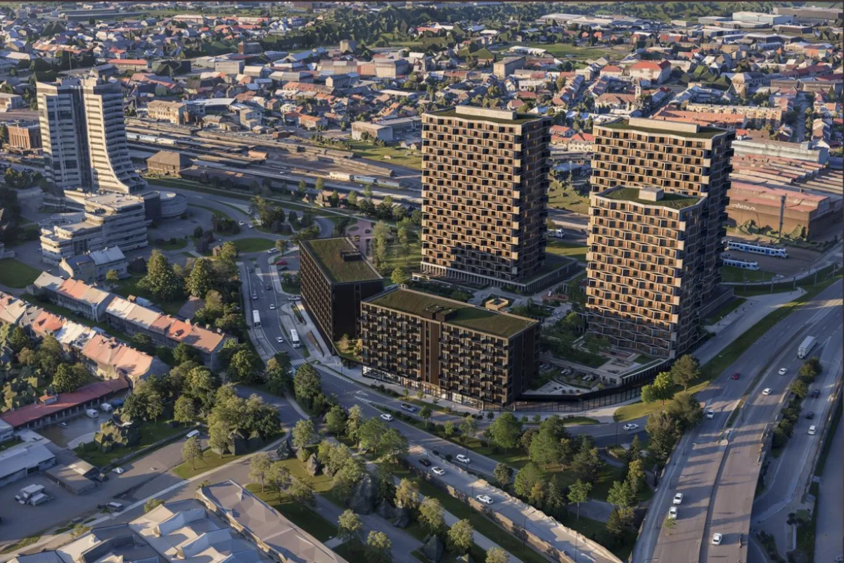 Smetanka Park u olomouckého nádraží má další povolení. Stavba bytového projektu může začít