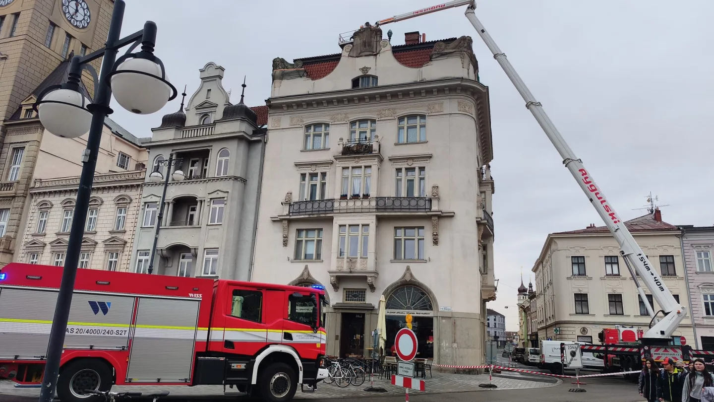VIDEO: Policie a hasiči obsadili centrum Prostějova, zaútočil střelec. Naštěstí jen cvičně