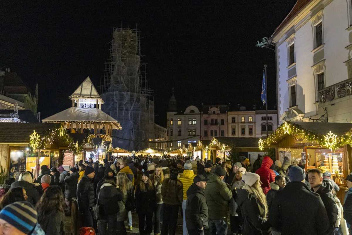 Vánoční trhy v Olomouci 2025 - ilustrační foto