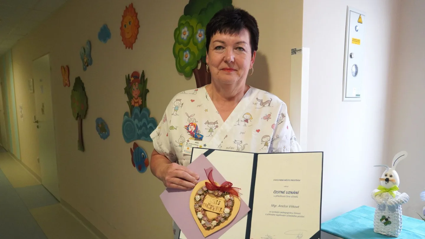 Babička mě brávala k lidem, kteří potřebovali pomoc, říká oceněná zdravotní sestra z Prostějova