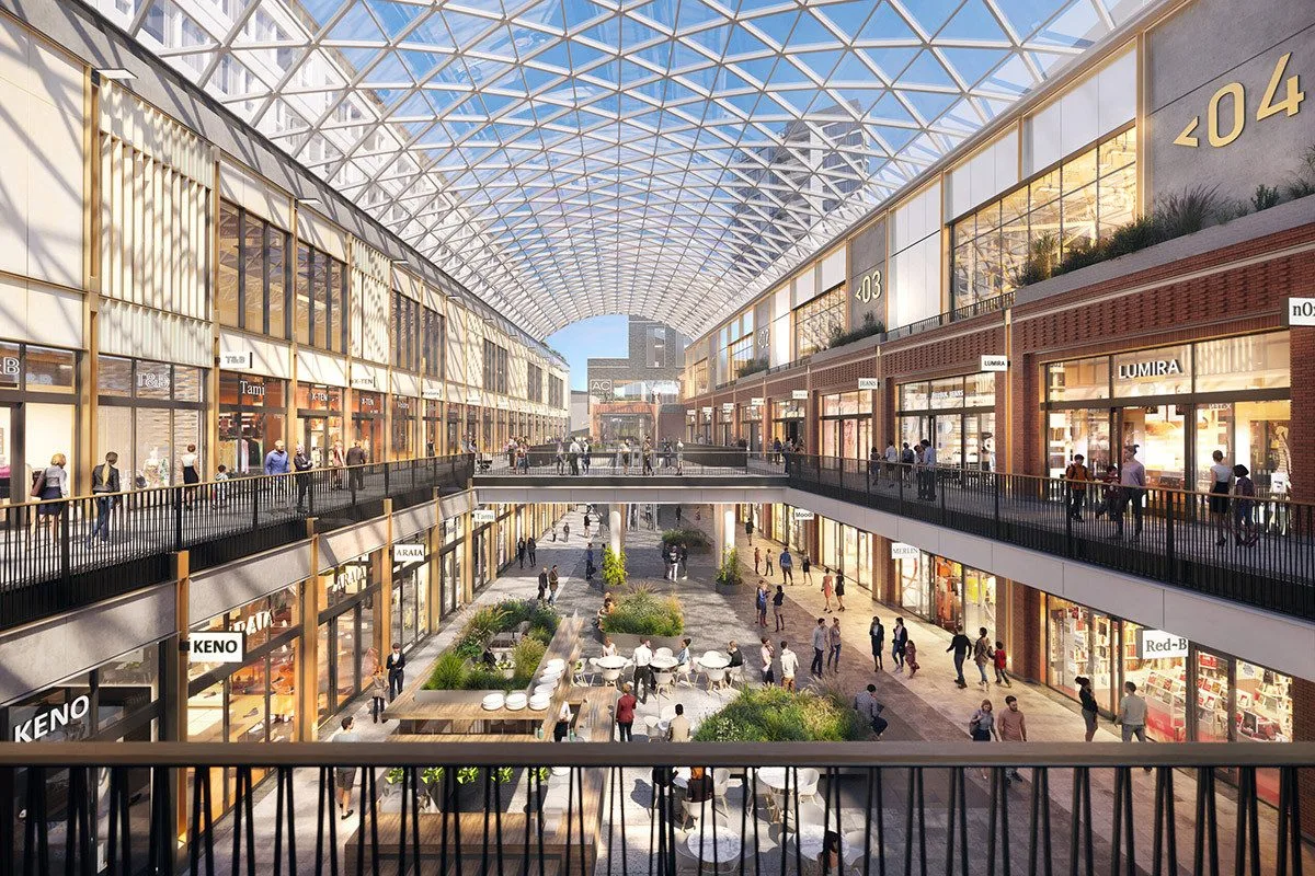 Vizualizace projektu Šantovka District v Olomouci