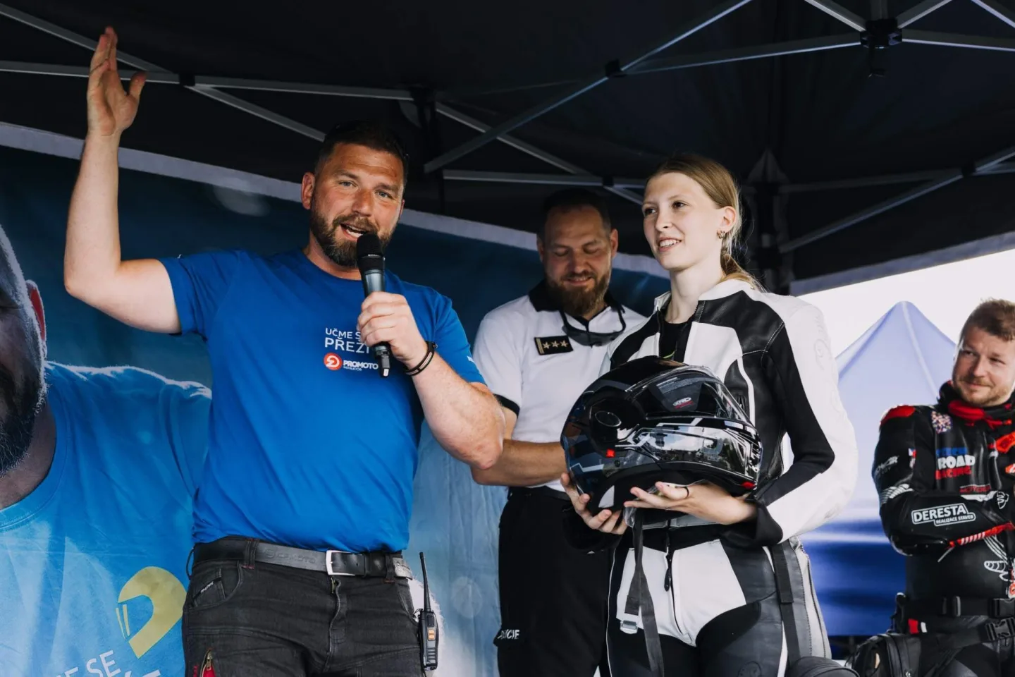 Motorkáři si ve Vysokém Mýtě vyzkoušejí to, co silnice nenabídne