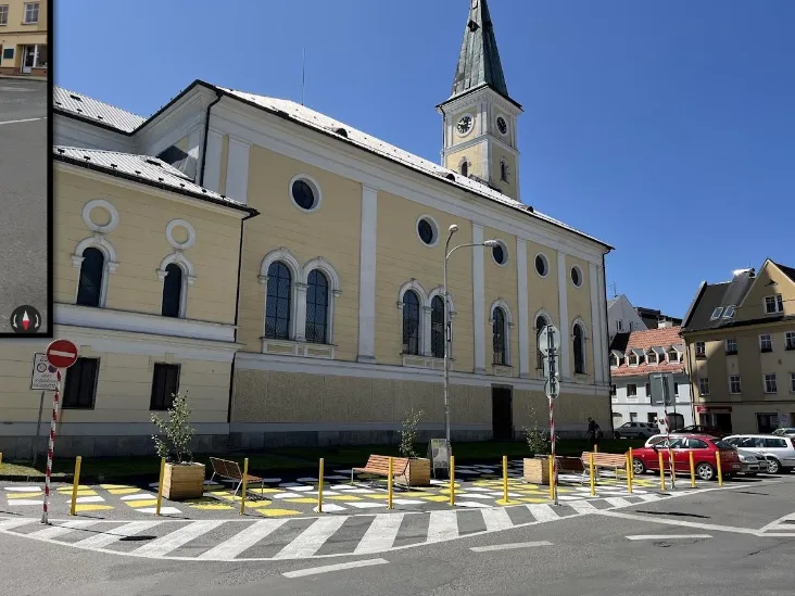 Taktický urbanismus v Jeseníku. Levná a rychlá proměna veřejného prostoru, říká místostarosta