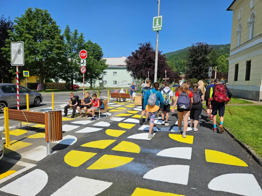 Taktický urbanismus v Jeseníku. Levná a rychlá proměna veřejného prostoru, říká místostarosta
