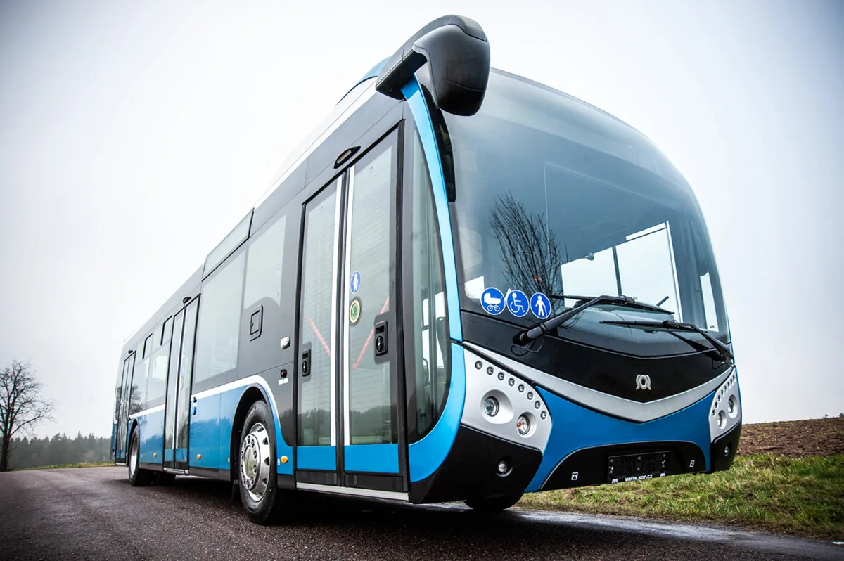 Městský autobus značky SOR - ilustrační foto