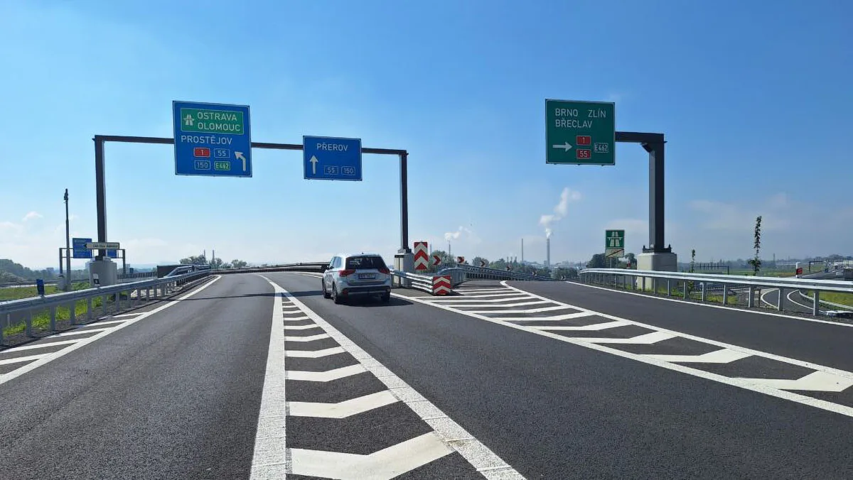 Hluk z D1 je u Přerova v normě. Město i tak dá miliony na úpravu estakády u Dluhonic