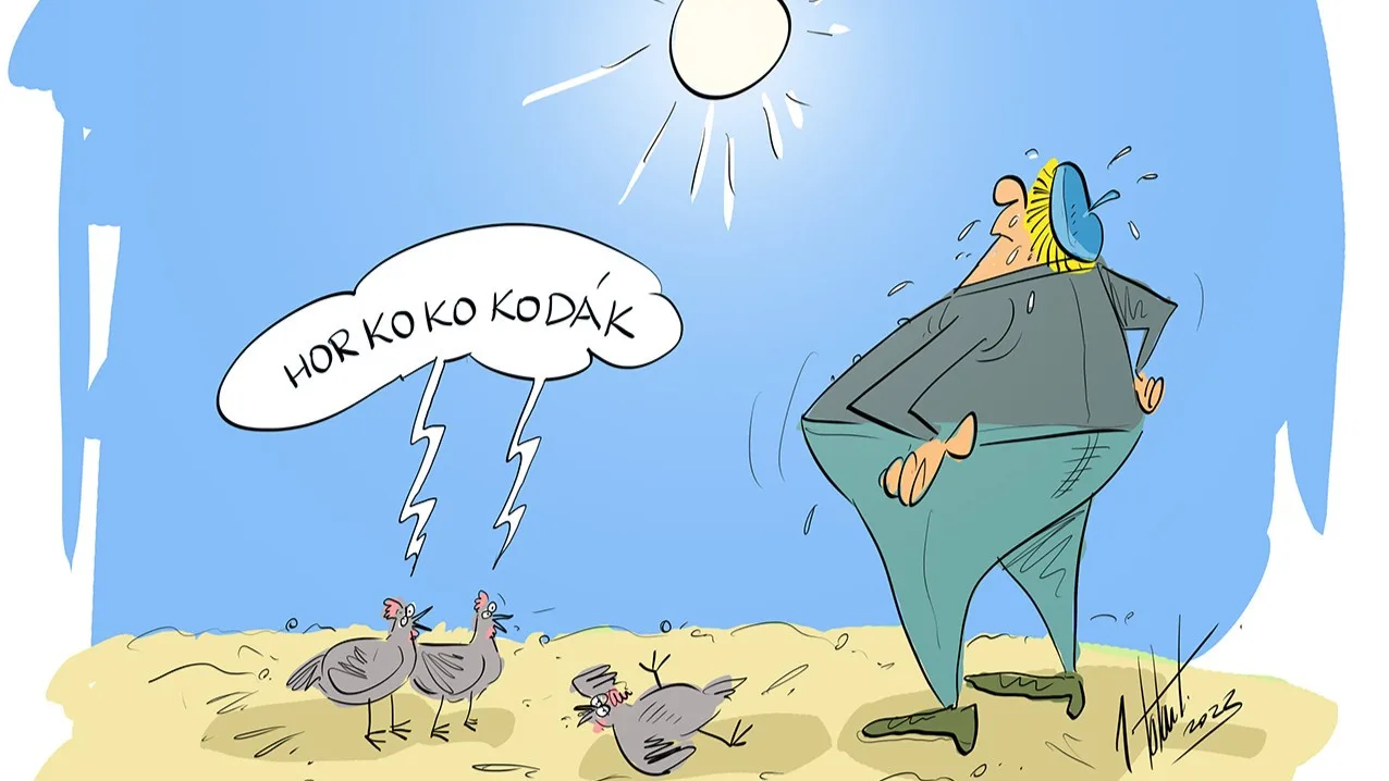 ORAŽENÉ OBRÁZKY: Srpnová dávka vtipů od kreslíře Jana Tatarky