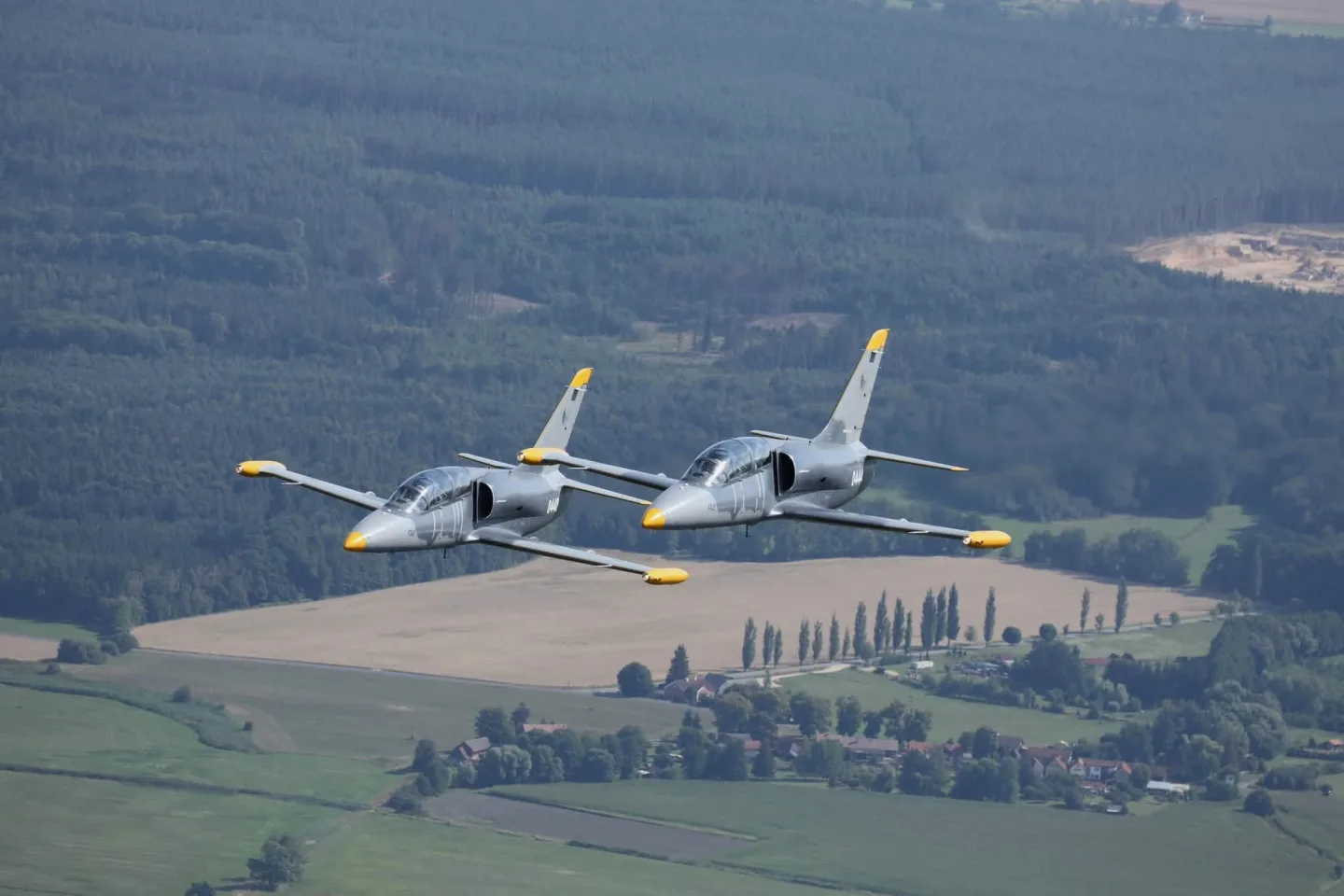 Rozlučka Albatrosů i s akrobacií nad Přerovem. Průlet nad Moravou má obří ohlas