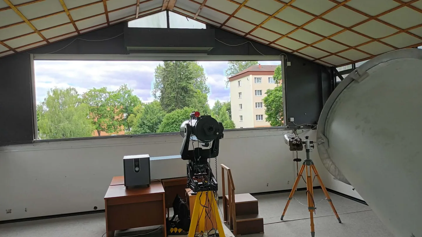 FOTOGALERIE: Prostějovská hvězdárna půjde k zemi. Naposledy se podívejte, jak vypadá