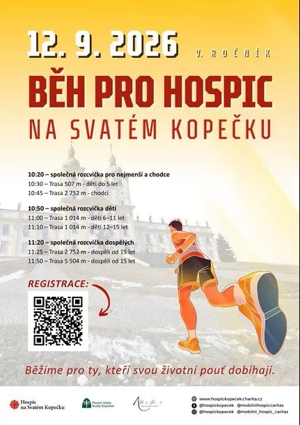 Běh pro Hospic na Svatém Kopečku