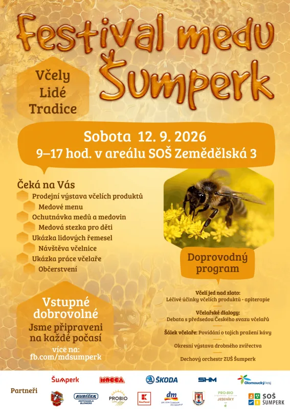 FESTIVAL MEDU V ŠUMPERKU 2026