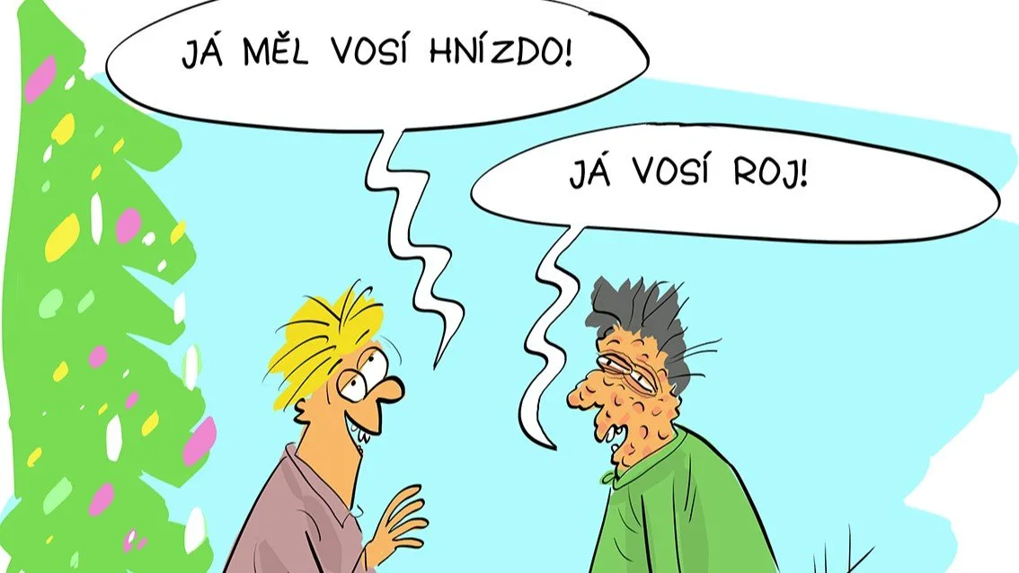 ORAŽENÉ OBRÁZKY: Zářijová dávka vtipů od kreslíře Jana Tatarky
