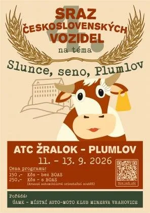 Sraz vozidel Československých 2026