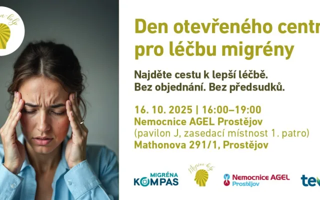 Den otevřeného centra pro léčbu migrény v Prostějově