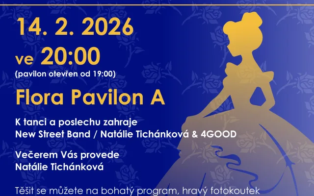 Potkejme se na Lidovém bále v Olomouci. Pavilon A se roztančí již 14. února 2026, tentokráte ve stylu pohádky „Kráska a zvíře“